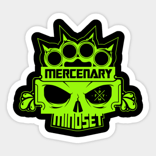 Mercenary Mindset Sticker